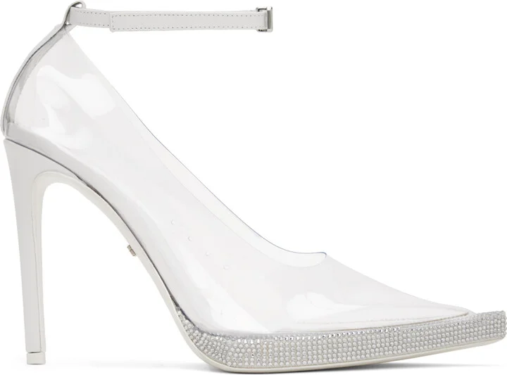 GCDS Transparent Transpallic Rider Heels