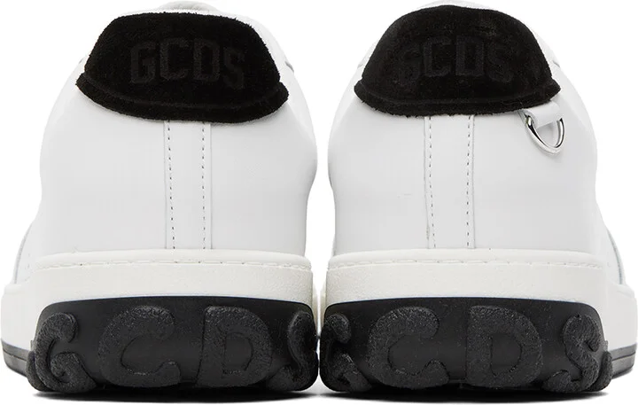 GCDS White Essential Nami Sneakers - Image 2