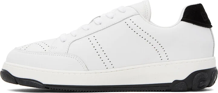 GCDS White Essential Nami Sneakers - Image 3