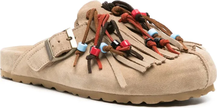 Gea bead-detail mules - Image 2