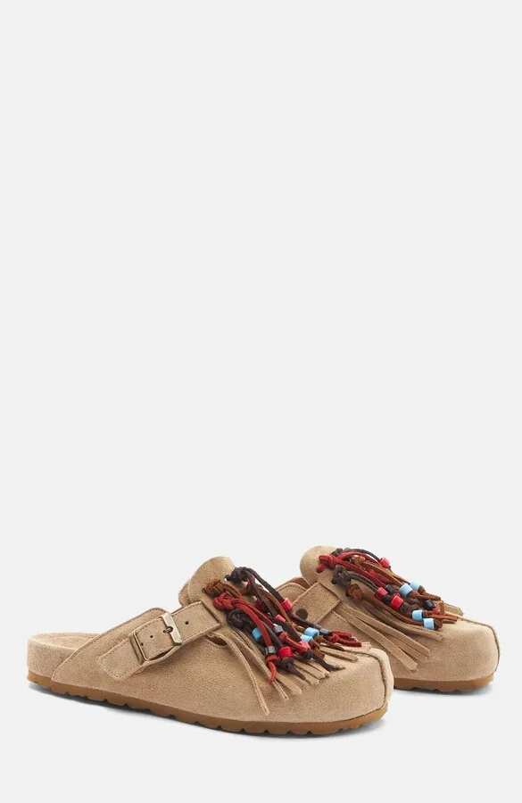 Beige - Suede