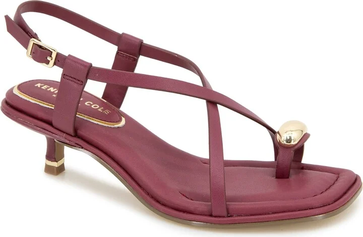 Geala Slingback Kitten Heel Sandal