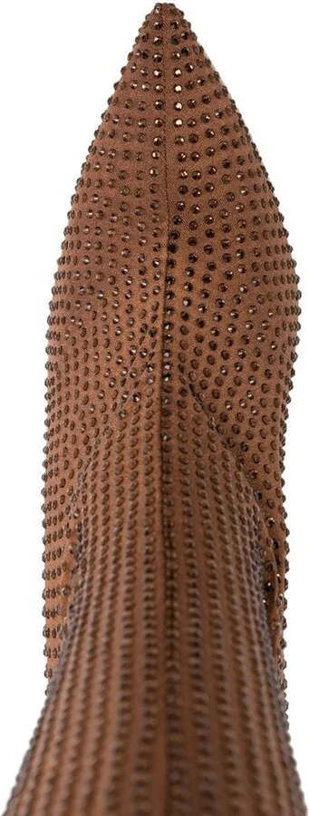 Gedebe Crystal Embellishment Heel Boots - Image 2