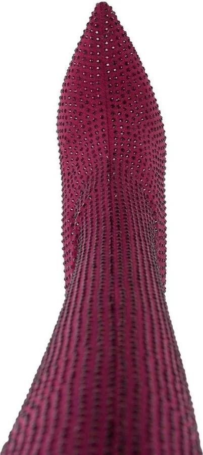 Gedebe Crystal Embellishment Heel Boots - Image 4