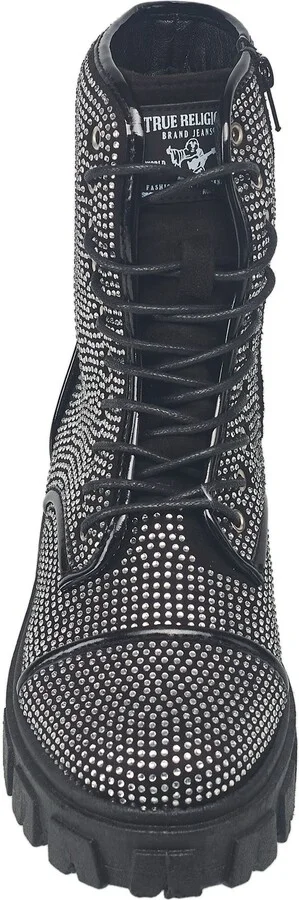 Gee Rhinestone Combat Boot - Image 5