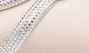 Geena Crystal Embellished Pointed Toe Ankle Strap Pump - Image 8
