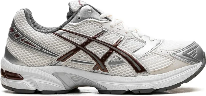 GEL 1130 "Cream/Reddish Brown" sneakers