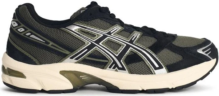 'gel-1130' Sneakers In Irvine And Black Suede Blend