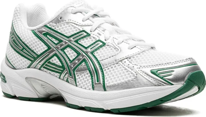 GEL-1130 "White/Silver/Green" sneakers - Image 2