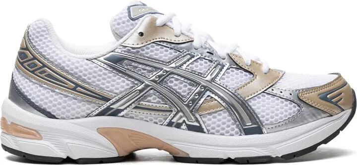 GEL-1130 "White/Wood Crepe" sneakers