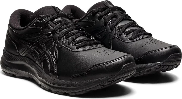 Gel-Contend Walker 1132A056-001 Womens 5 Wide Black Running Shoes EEE4295