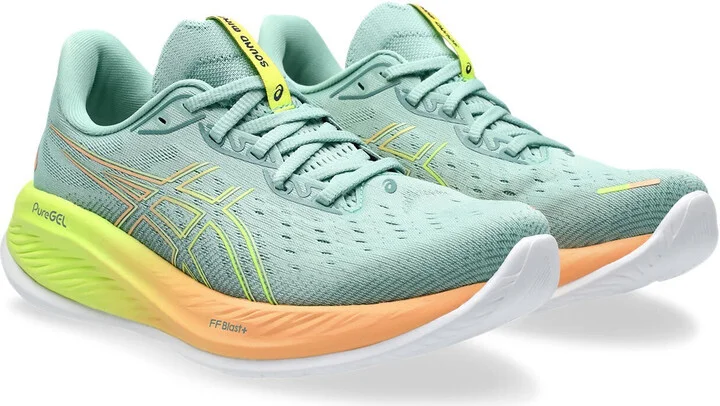 Gel-Cumulus 26 1012B741-750 Sneakers Women's Green Running Shoes DWA453 (Green,8.5)