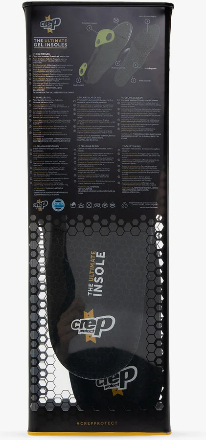 Gel Insoles, Unisex, - Black - Image 2