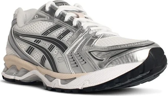 'gel-kayano 14' Sneakers In White And Silver Technical Fabric Blend - Image 2