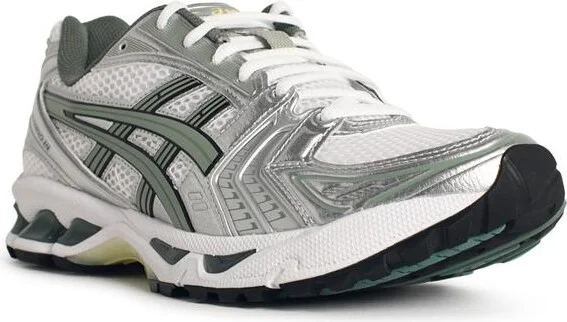 'gel-kayano 14' White Tech Fabric Blend Sneakers - Image 2