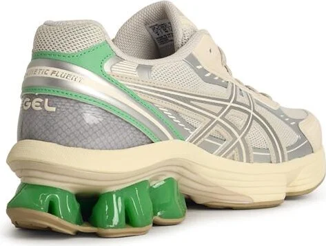 'gel-kinetic Fluent' Ivory Fabric Sneakers - Image 3