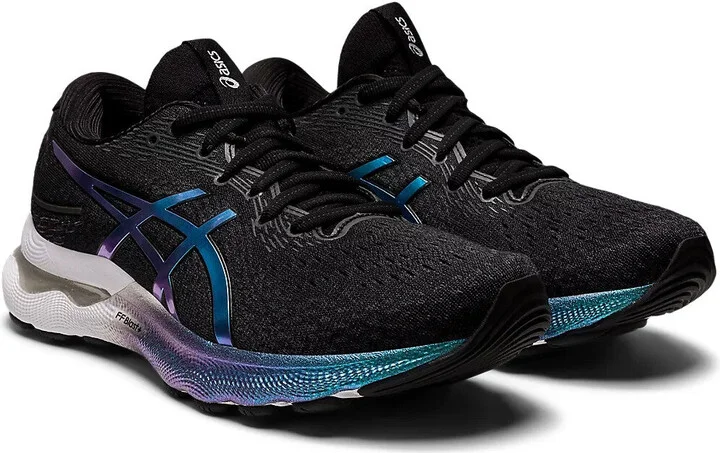 Gel-Nimbus 24 Platinum 1012B306-001 Women US 5 Black Running Shoes EEE4171