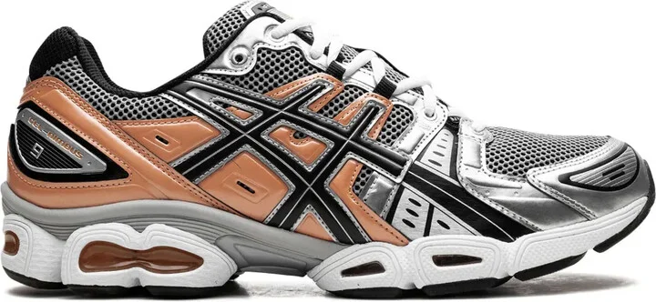 GEL-Nimbus 9 "Sheet Rock/Orange Lily" sneakers