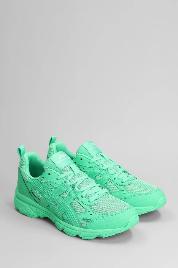 Gel Nunobiki Sneakers In Green Polyuretan - Image 2