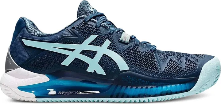 Gel-Resolution 8 Clay "Light Indigo/Clear Blue" sneakers