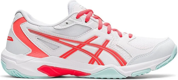 Gel-Rocket 10 1072A056.960 Sneaker Women 5.5 White Volleyball Shoe EEE4039