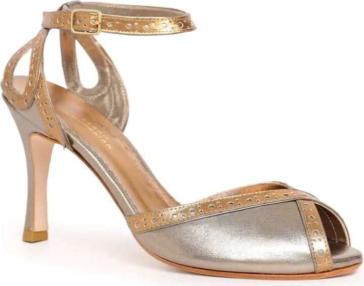 Gelee 75mm leather sandals - Image 2