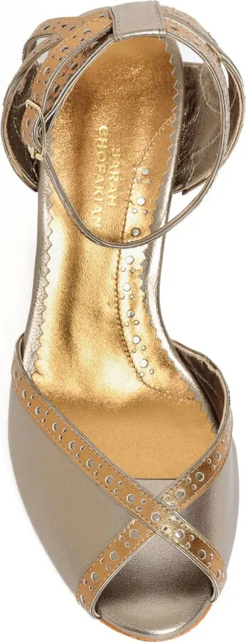 Gelee 75mm leather sandals - Image 4