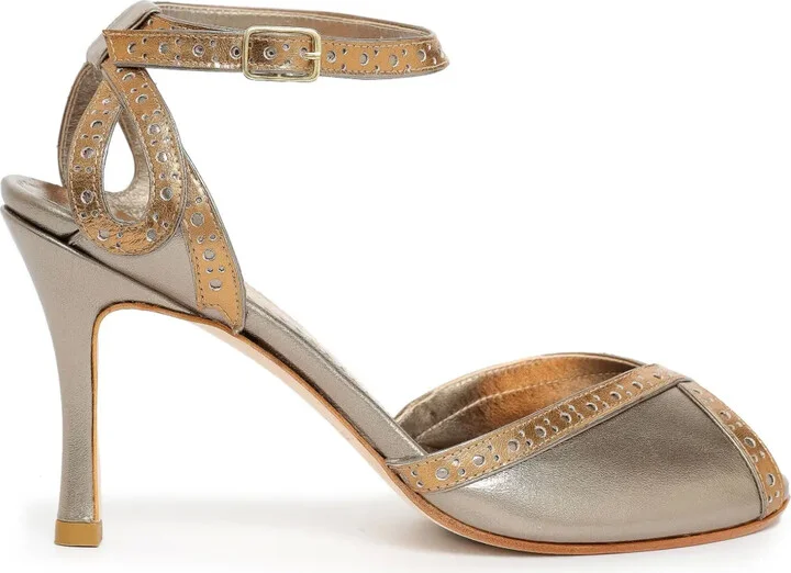 Gelee 75mm leather sandals