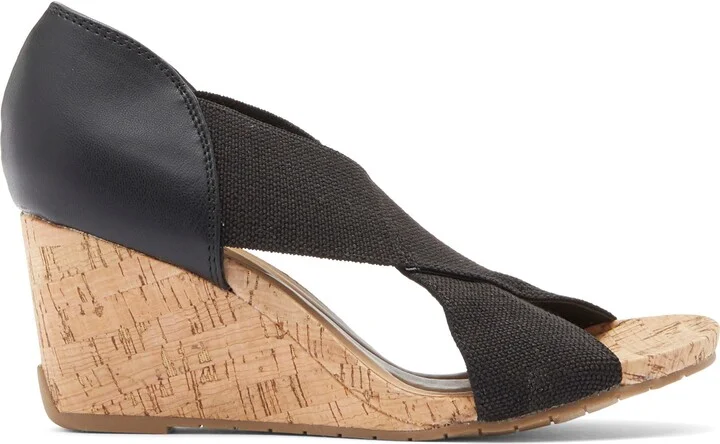 Gelena Stretch Wedge Sandal - Image 9