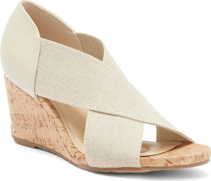 Gelena Stretch Wedge Sandal