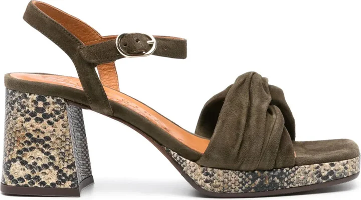 Gelia 55mm suede sandals