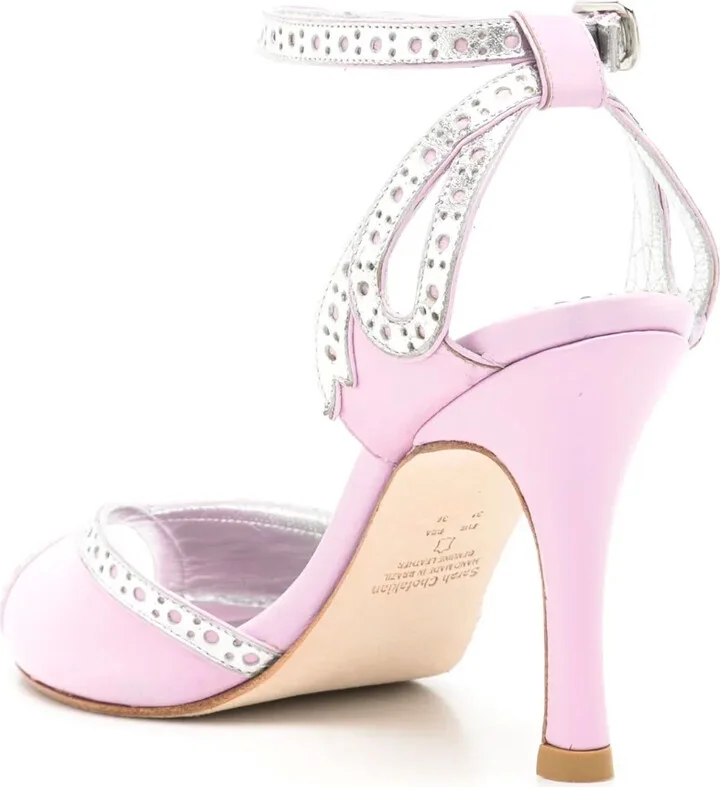 Gellle 75mm leather sandals - Image 3