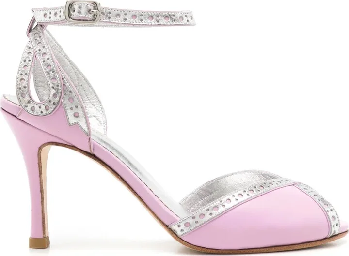 Gellle 75mm leather sandals