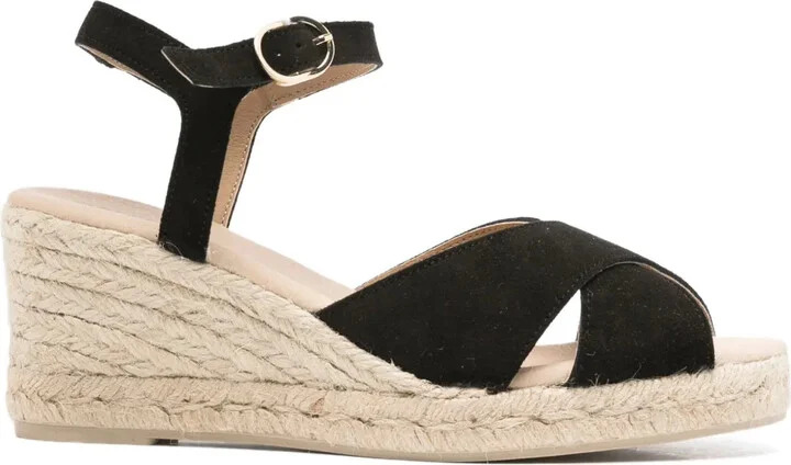 Gelsa ankle-strap wedge espadrilles