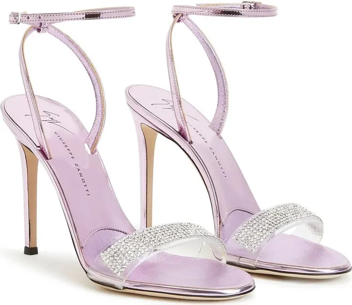 Gem-Detail High-Heeled Sandals - Image 2