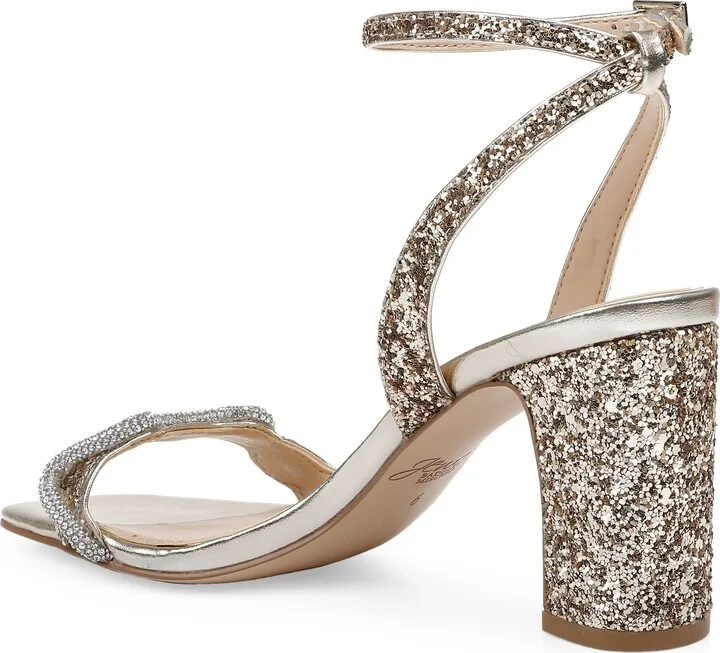 Gem Glitter Ankle Strap Sandal - Image 2