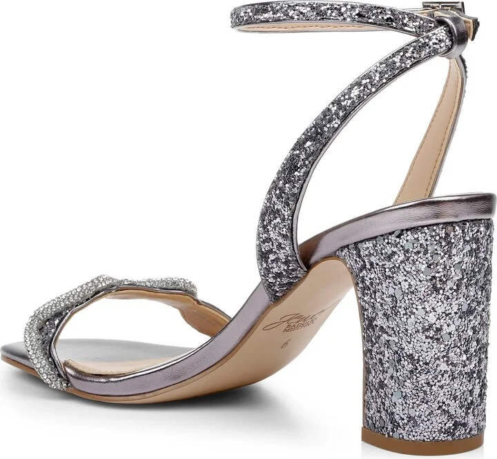 Gem Glitter Ankle Strap Sandal - Image 9