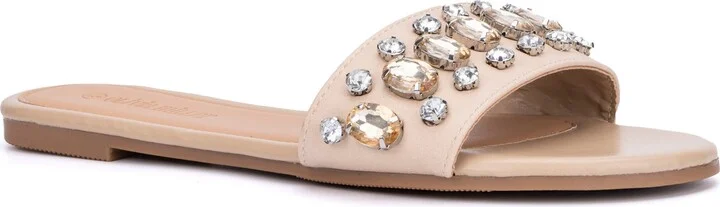 Gem Slide Sandal