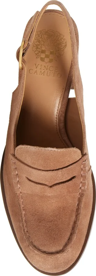 Gemma Suede Loafer Pump - Image 5
