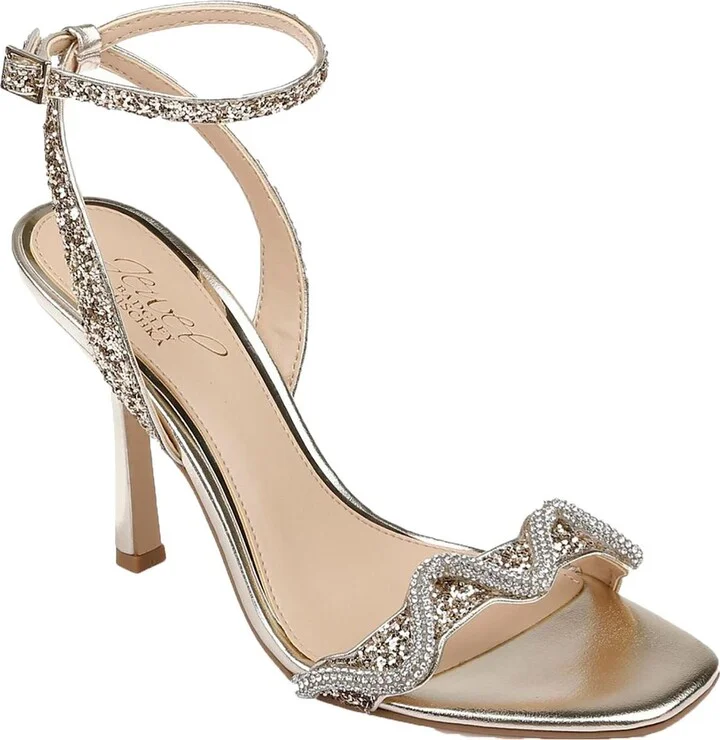 Gemma Womens Slip On Open Toe Ankle Strap