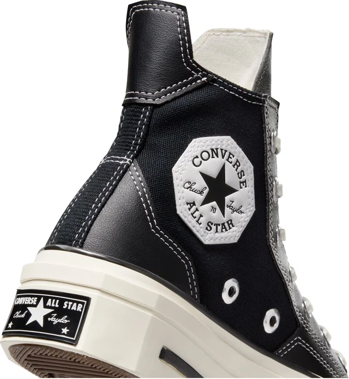 Gender Inclusive Chuck 70 De Luxe Square Toe Platform High Top Sneaker - Image 4