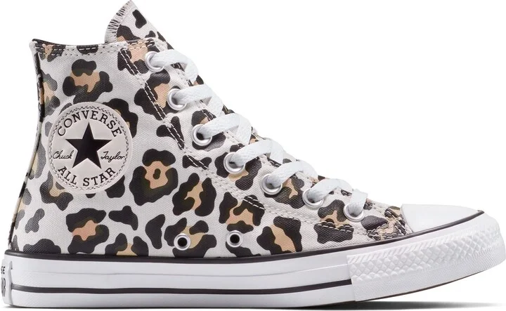 Gender Inclusive Chuck Taylor All Star Leopard Spot Canvas High Top Sneaker - Image 2