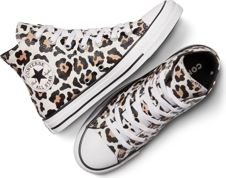 Gender Inclusive Chuck Taylor All Star Leopard Spot Canvas High Top Sneaker - Image 3
