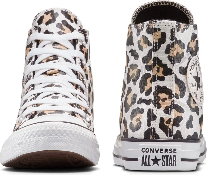 Gender Inclusive Chuck Taylor All Star Leopard Spot Canvas High Top Sneaker - Image 5