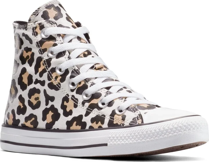 Gender Inclusive Chuck Taylor All Star Leopard Spot Canvas High Top Sneaker