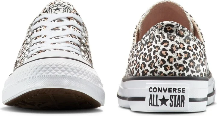 Gender Inclusive Chuck Taylor All Star Leopard Spot Canvas Low Top Sneaker - Image 5