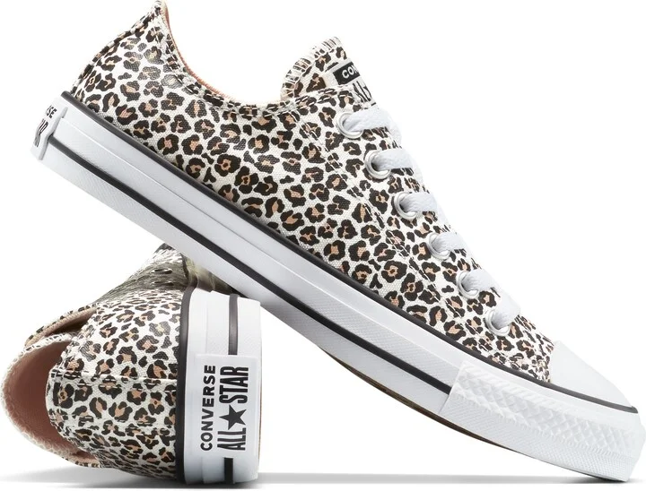 Gender Inclusive Chuck Taylor All Star Leopard Spot Canvas Low Top Sneaker - Image 8