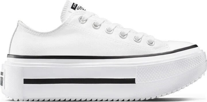 Gender Inclusive Chuck Taylor All Star Lift Double Stack Low Top Platform Sneaker - Image 3