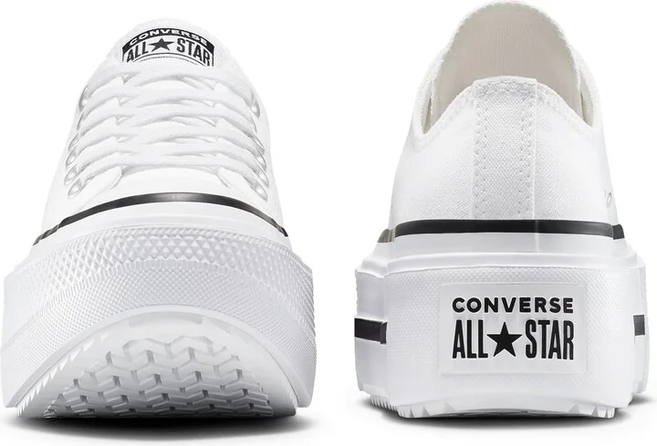 Gender Inclusive Chuck Taylor All Star Lift Double Stack Low Top Platform Sneaker - Image 4