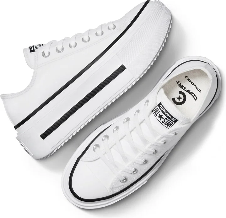 Gender Inclusive Chuck Taylor All Star Lift Double Stack Low Top Platform Sneaker - Image 5